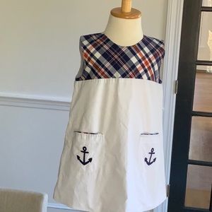 3T The Beaufort Bonnet Company Nautical Dress with 2 Patch Pockets on the Front